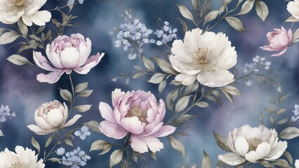 Elegant floral desktop wallpaper HD - premium botanical background
