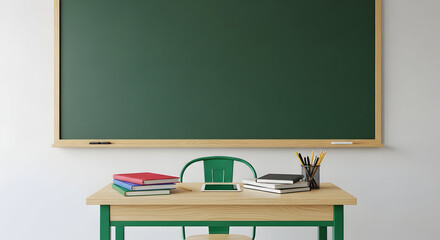 Back to school classroom learning education supplies