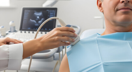 HighQuality Ultrasound Shoulder Exam Medical Imaging