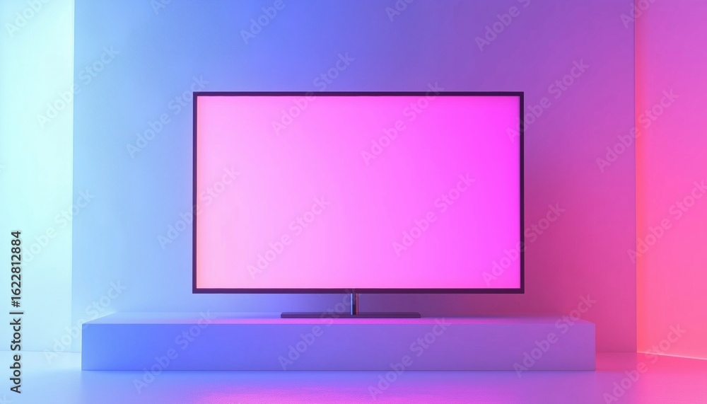 Poster dynamic light element for tv screens with creative design, enhancing viewing experience. superb qual