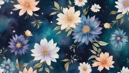 Elegant floral desktop wallpaper HD - premium botanical background