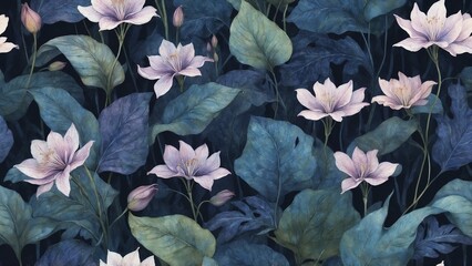 Elegant floral desktop wallpaper HD - premium botanical background