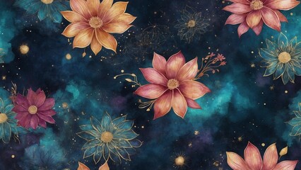 Elegant floral desktop wallpaper HD - premium botanical background