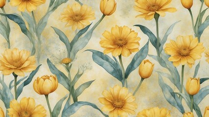 Elegant floral desktop wallpaper HD - premium botanical background