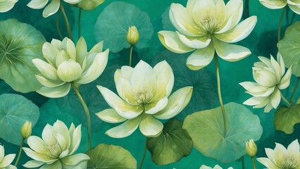 Elegant floral desktop wallpaper HD - premium botanical background