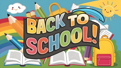 back to school concept