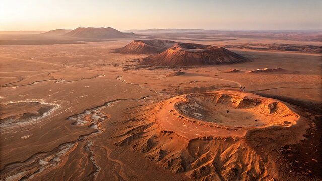 Devon Island Mars-Like Arctic Impact Crater