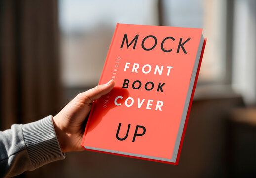Book Cover with Hand Holding