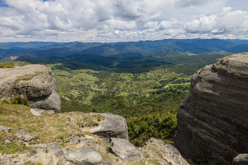 ニュージーランド　ホークス・ベイのトゥティラにあるベル・ロックの風景