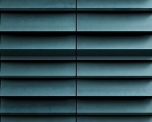 Abstract Teal Horizontal Lines Geometric Pattern Background