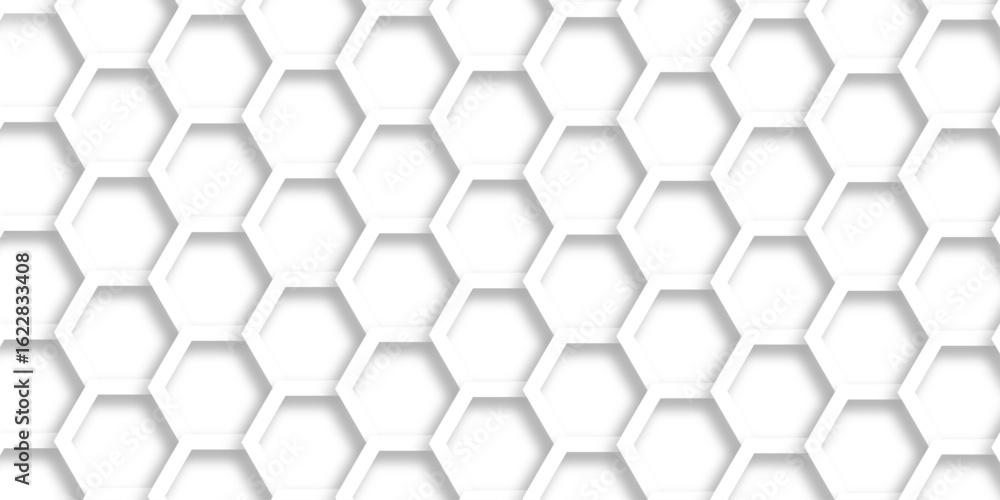 Poster luxury hexagonal abstract black metal background with golden light lines. dark 3d geometric texture 
