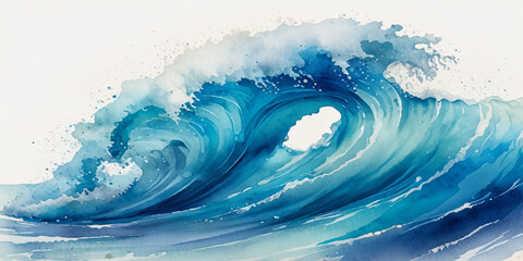 Ocean wave curve line vector background. Abstract ocean splashing waves. vector illustration.	