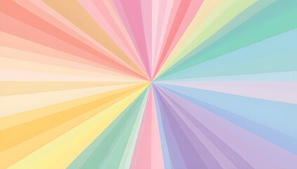 Radiant pastel light burst abstract background with soft gradient rays

