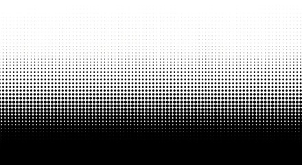 High Contrast Halftone Dot Texture Overlay &ndash; Comic Book Style Graphic Element


