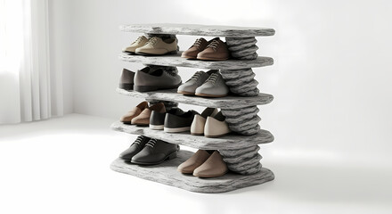 Stylish Shoe Rack: Organize Your Footwear Collection with Ease