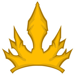 Crown Logo Symbol Illustration Digital Drawing