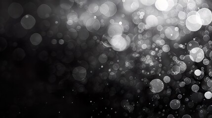 Abstract bokeh lights with a hint of apple