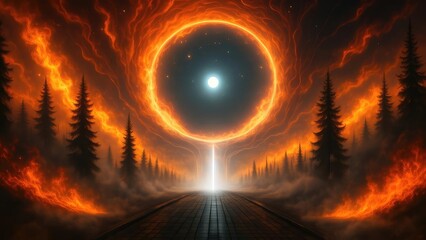 Enchanted Forest Portal By Generated AI