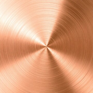 Spiraling brushed copper texture with warm metallic gradients.