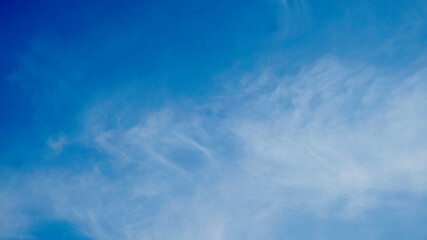 blue sky with clouds  푸른하늘에 구름 