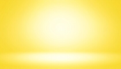 Fototapeta premium Plain yellow background—clean, solid color field with smooth texture and minimalistic warmth