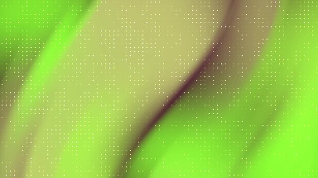 Abstracts Blink Dot Animated light green gradient background with moving waves and white dots creating a modern, stylish look