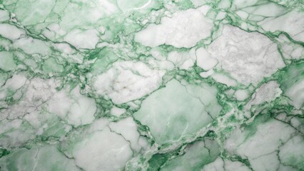 Elegant Green and White Marble Texture A High-Resolution Image for Design Projects
