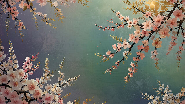 A Spring Tapestry of Traditional Japanese Elegance