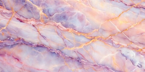 Pastel Pink and Purple Marble Texture with Golden Veins A Luxurious Background Image
