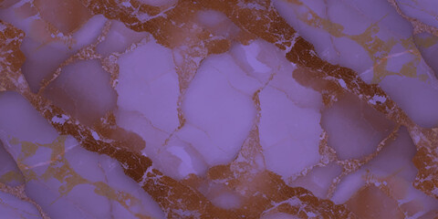 Luxury abstract purple marble texture with purple gold liquid painting alcohol ink technique background.