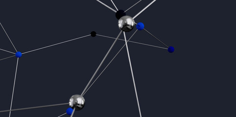 Stock photo of abstract network connections. Ideal for technology, business, and global concepts.