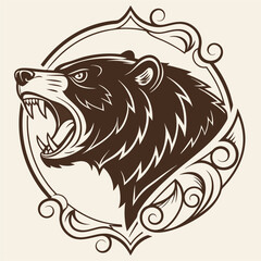 vector illustration of an abstract fish