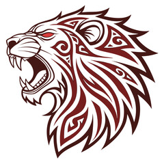 lion head mascot