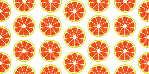 A bold and contemporary citrus vector design that combines the zesty charm of lemons with a playful pop art style, creating a uniquely vibrant and energetic pattern.