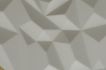 High-resolution stock photo of an abstract geometric pattern on a white background. Ideal for design projects.