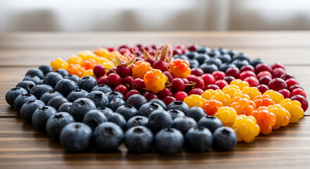 Canadian Berries Art Mosaic