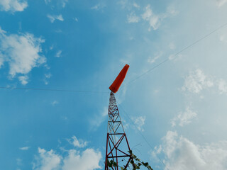 Windsock showing wind direction