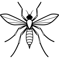 Forest Midge art vector
