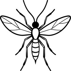 Forest Midge art vector