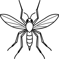 Forest Midge art vector