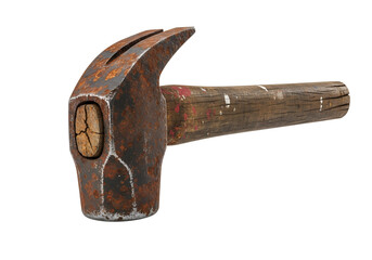 old rusty hammer