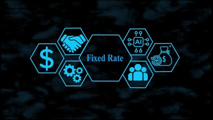 A I driven fixed rate financial deal partnership success with global economy data analysis and - Powered by Adobe