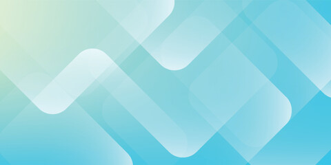 Minimal abstract background. Banner design with blue and green color gradation. Colorful and creative design.