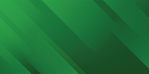 Abstract green sporty background template vector with shiny lines and lights. Green background with strong pattern design.Eps10 vector