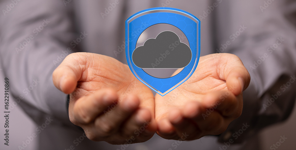 Poster protecting your data is paramount. see how our secure cloud solutions ensure safety and reliability.