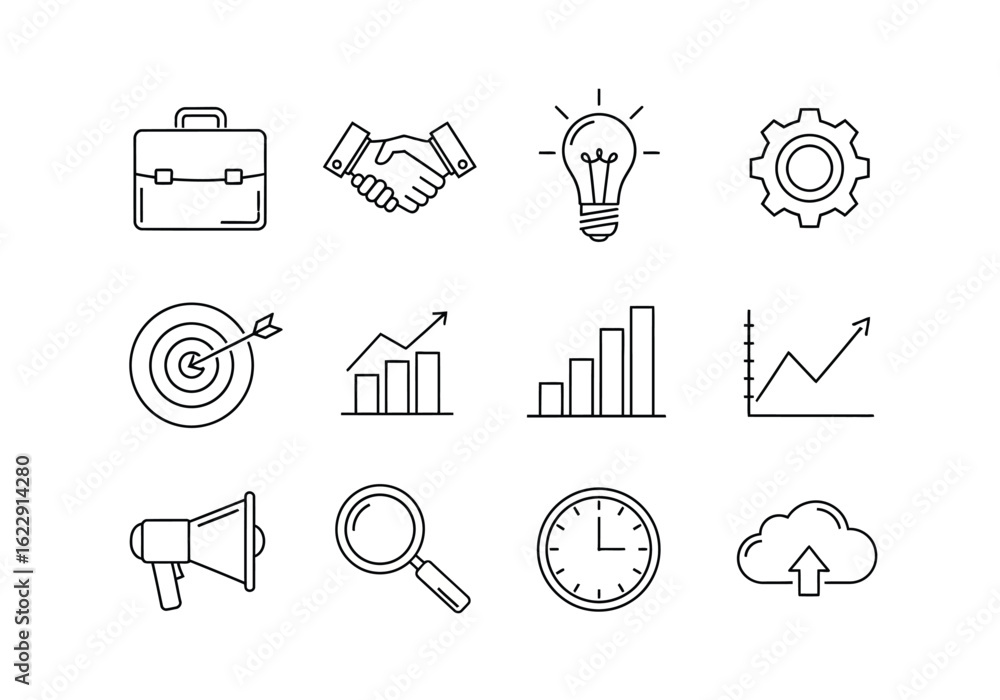 Aufkleber versatile icon set featuring a single high quality graphic element suitable for diverse digital and 