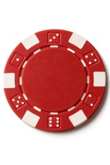 Chip on Casino Table