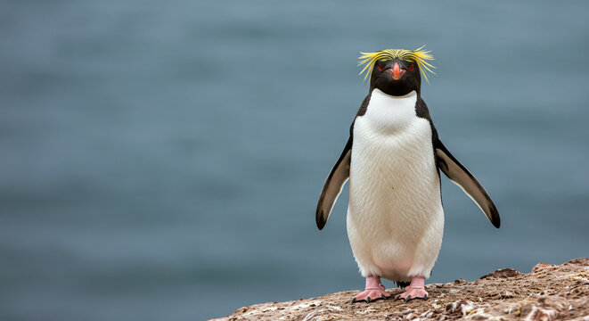 king penguin, AI Generation