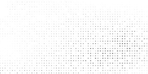 Vector dot mesh halftone gradient texture. Vanishing polka dot simple