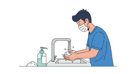 Protect yourself and others wash your hands regularly to prevent germ spread